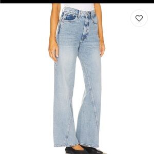 Anine Bing Light Blue Flare Jeans